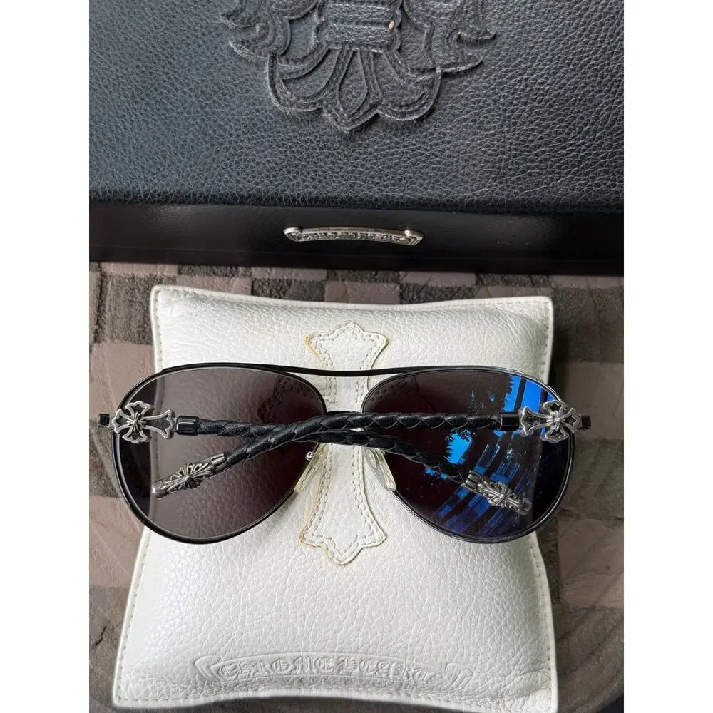 Chrome Hearts JISM Aviator Sunglasses